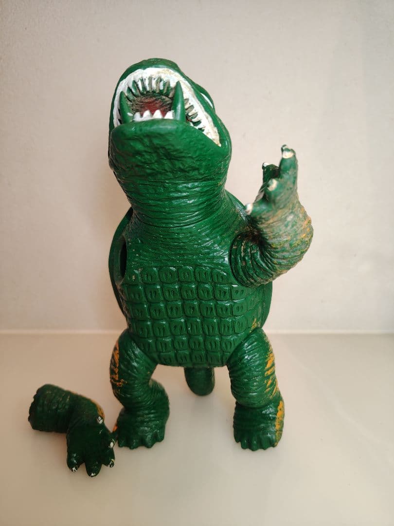 当時物 ガメラ 大映 ソフビ 怪獣 高さ 約20cm 昭和 レトロ