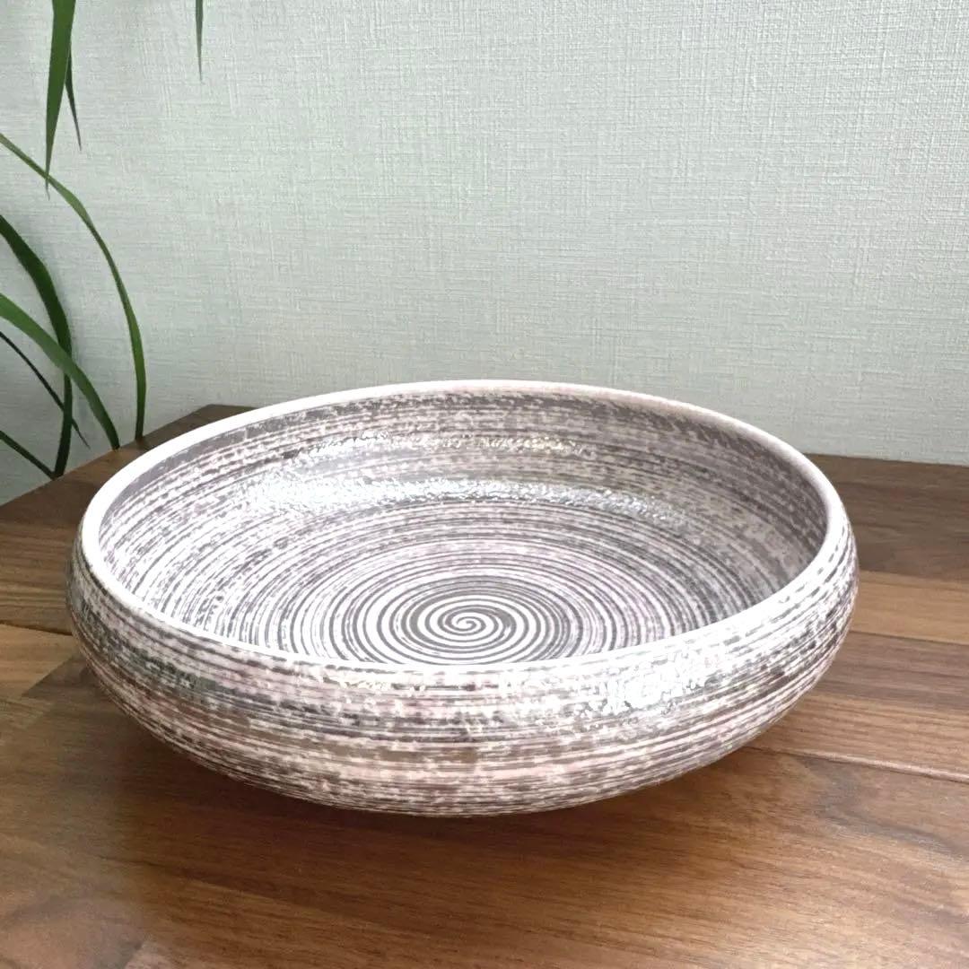 【未使用】FOURGRACE 有田焼 桃吹銀かすり 6.5寸鉢　ひな祭り