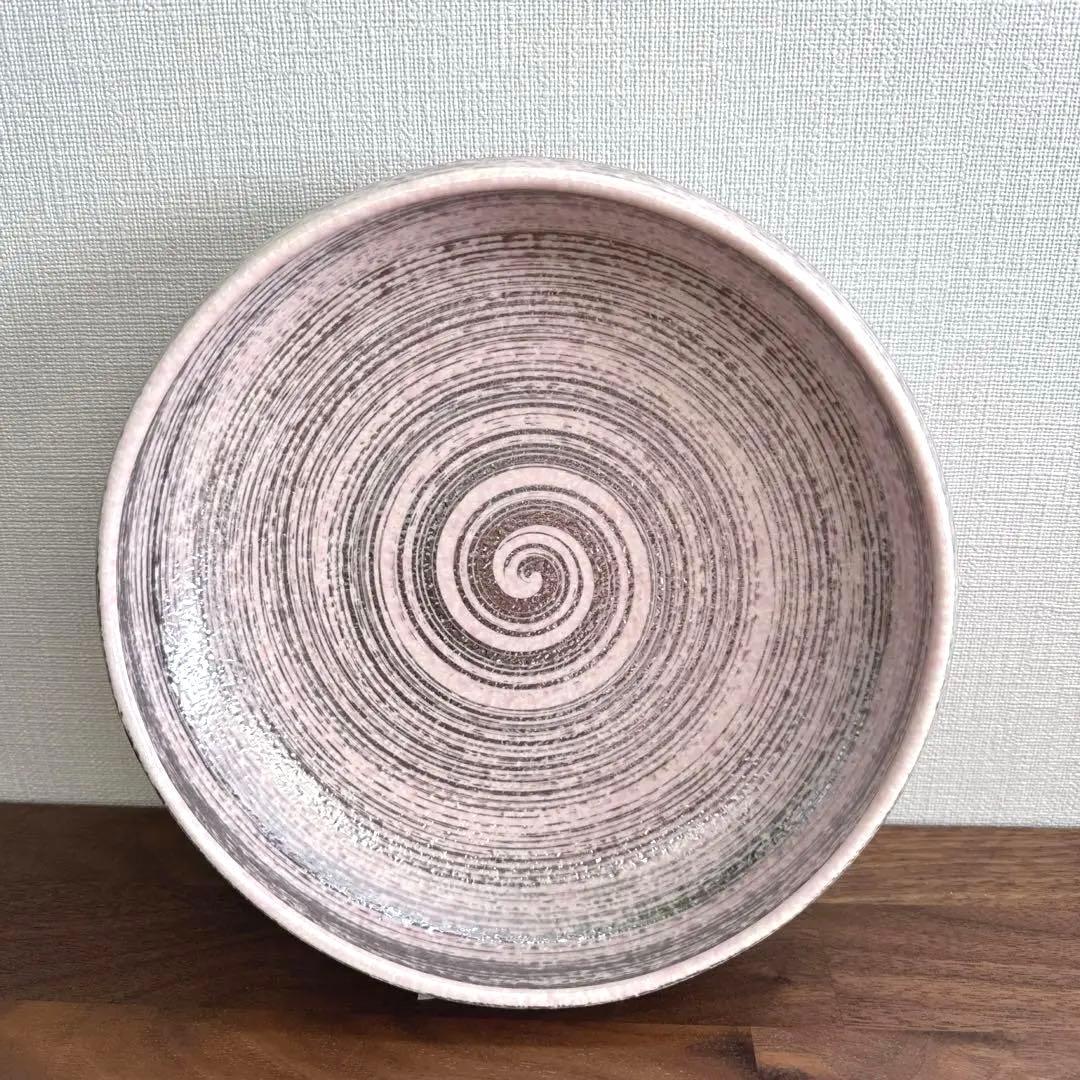【未使用】FOURGRACE 有田焼 桃吹銀かすり 6.5寸鉢　ひな祭り