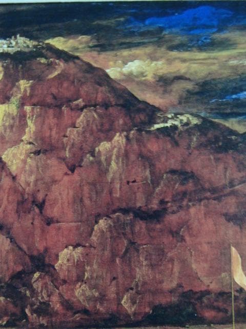 吉岡正人、【たどりついた地】、希少な額装用画集より、新品額装付