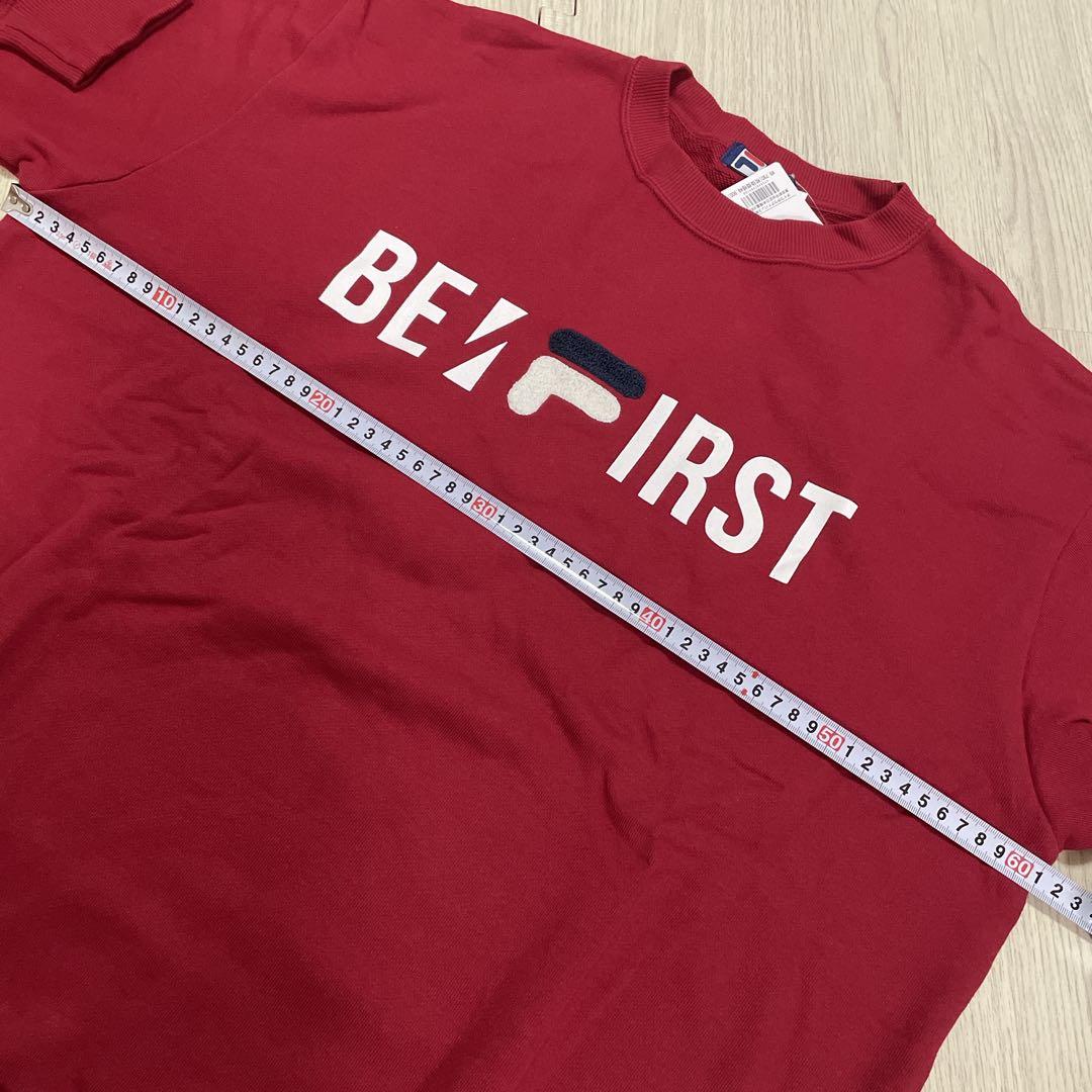 新品未使用タグ付きBE:FIRST FILA トレーナー マナト着用モデル L