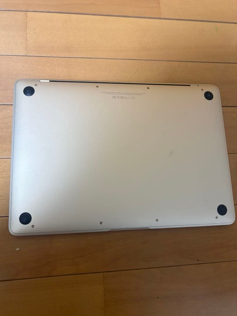 動作未確認Apple MacBook ゴールド