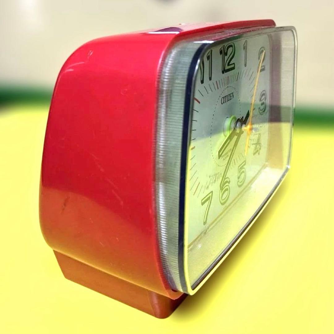 【レトロフューチャー】 CITIZEN TRANSISTOR ALARM 置時計