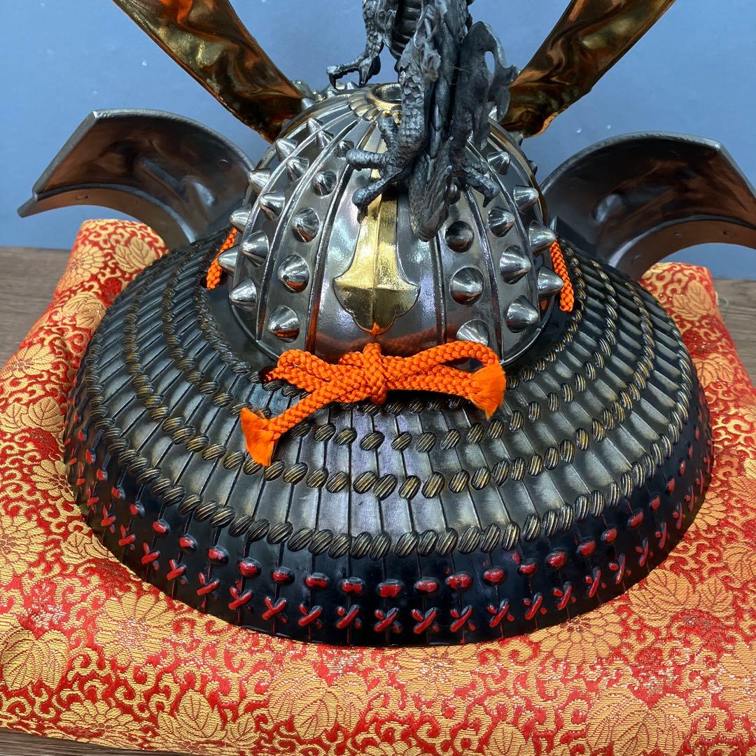 3F 瑞穂作 竜虎出世兜 御兜 五月人形 伝統工芸 兜飾り こどもの日 季節物