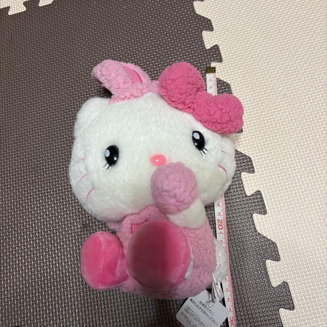 USJハローキティ ぬいぐるみ ウサギの耳付き
