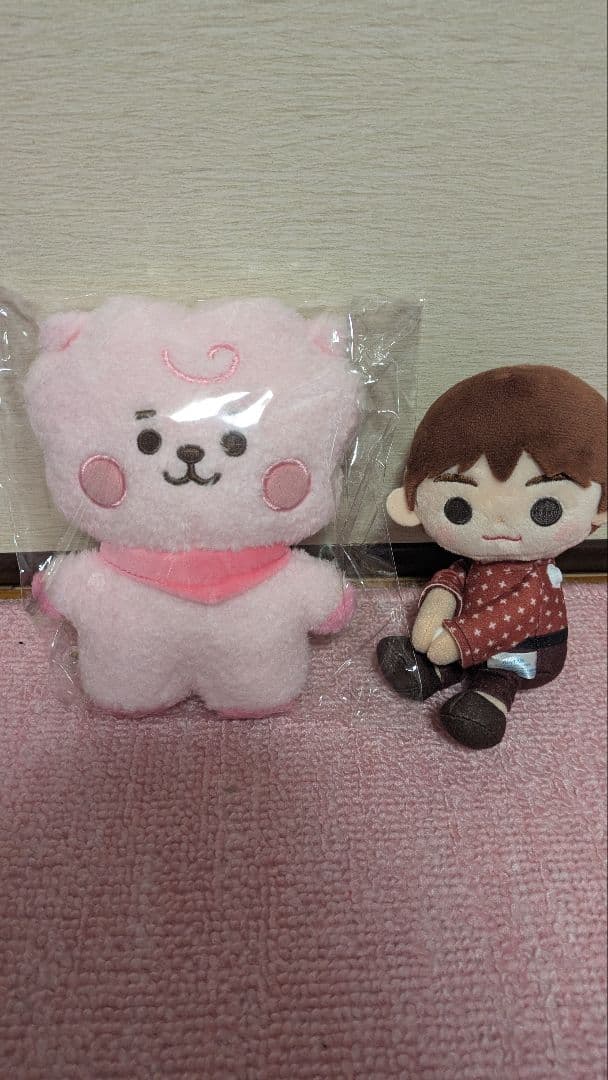 BT21 たっとん　ねとん　Lサイズ JIN セット
