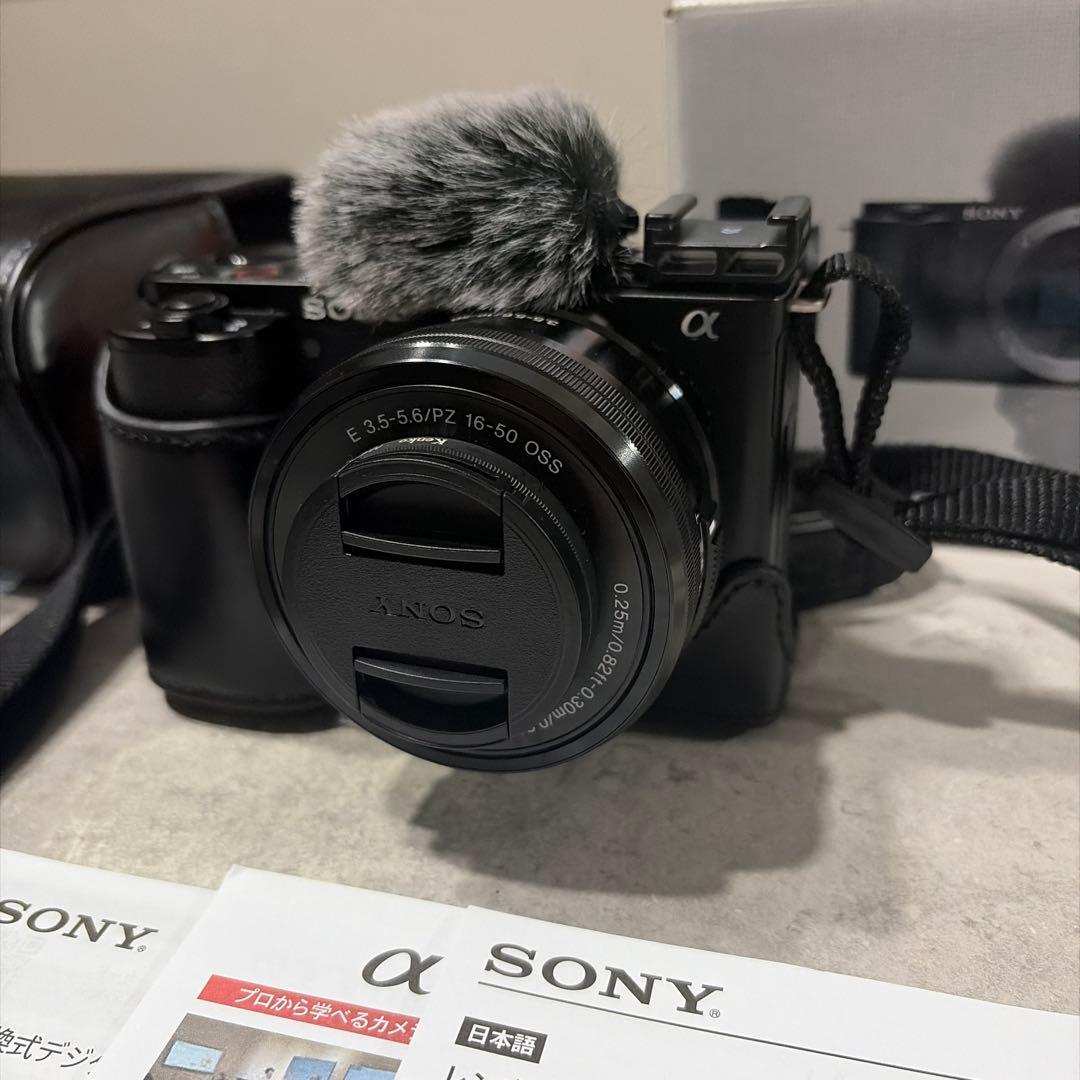 【美品】SONY ZV-E10 箱付き ミラーレス一眼 レンズセットカバー類付き