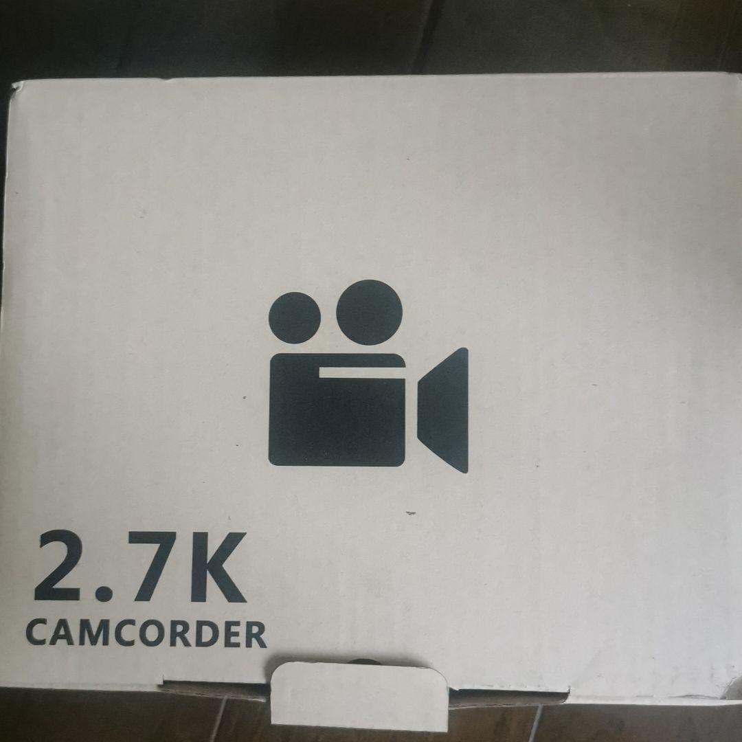 ビデオカメラ コンパクト フルHD 2.7K リモコン