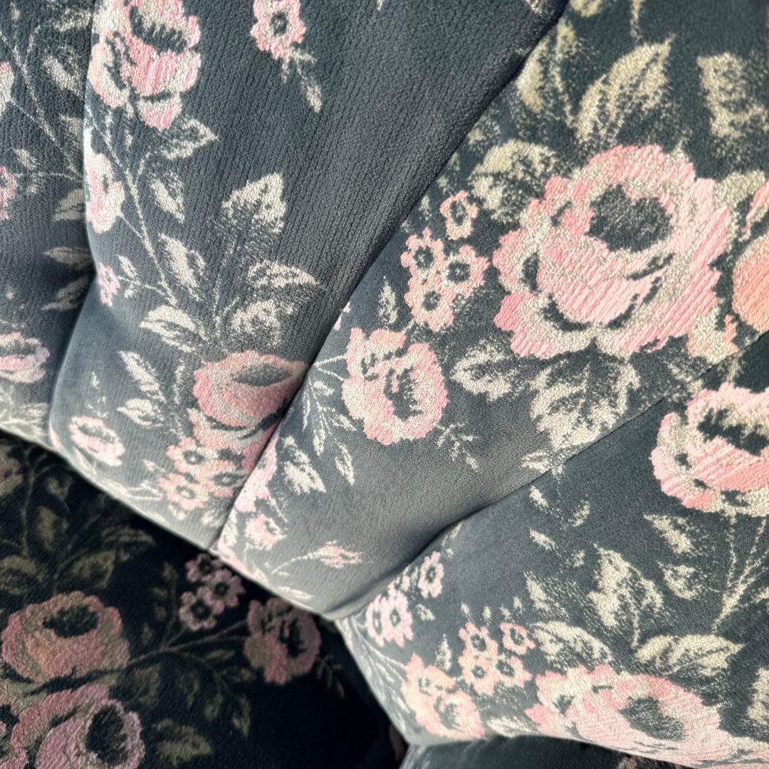 KZ051 【美品】カリモク　UK26モデル 金華山　ベルベット　コロニアル