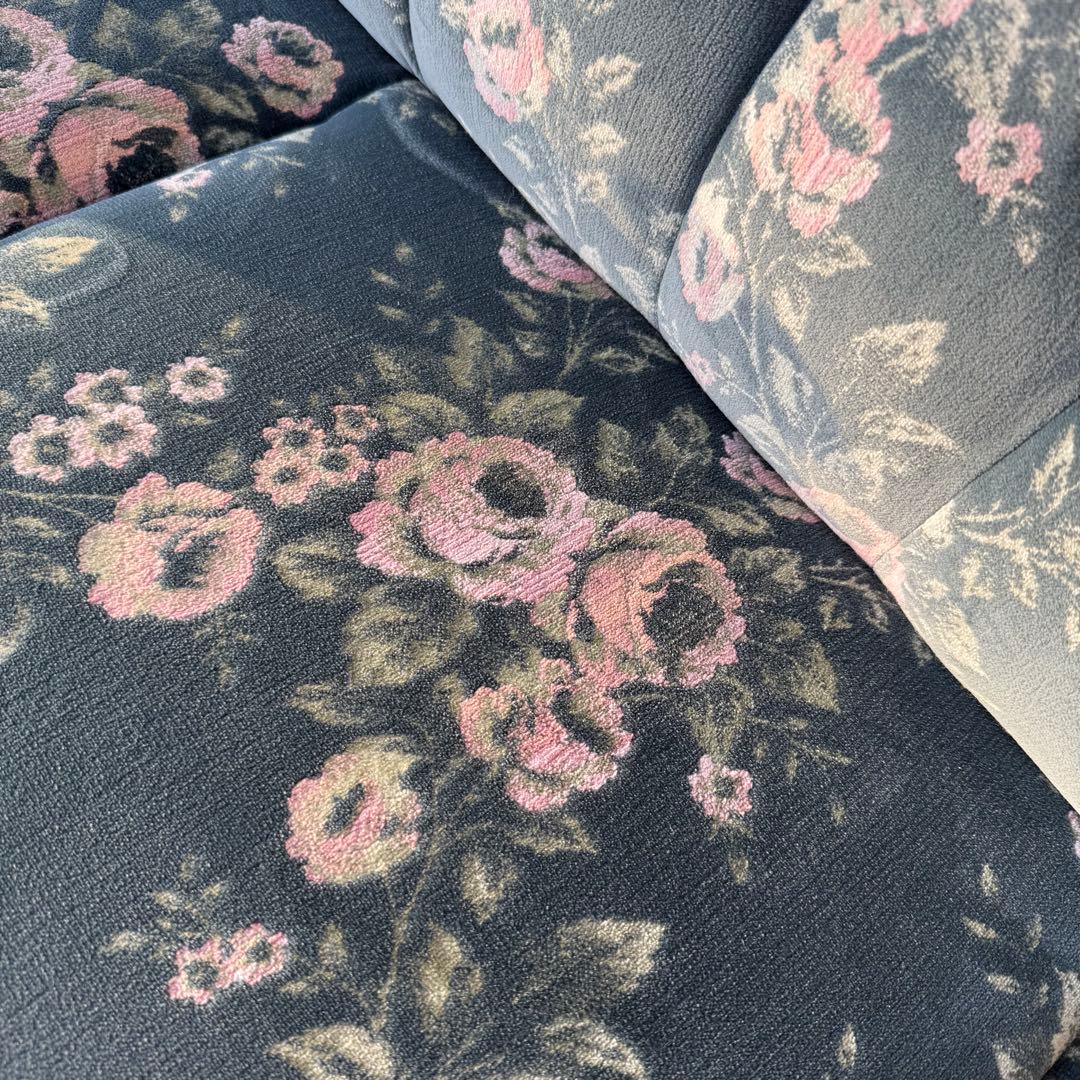 KZ051 【美品】カリモク　UK26モデル 金華山　ベルベット　コロニアル