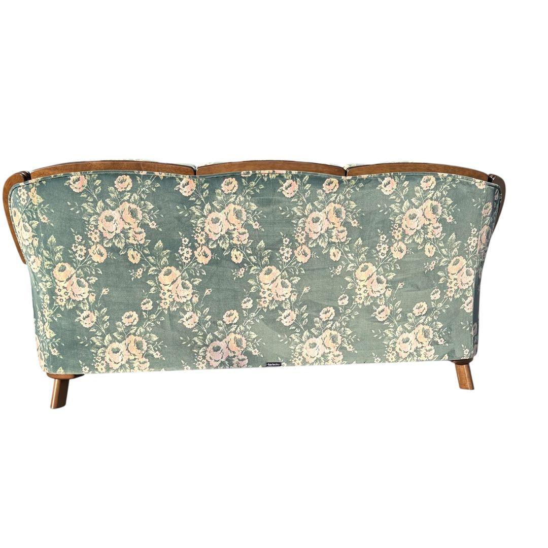 KZ051 【美品】カリモク　UK26モデル 金華山　ベルベット　コロニアル