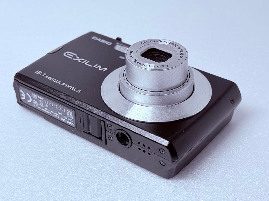 CASIO EXILIM EX-Z150 ブラック 動作確認済 レトロ コンデジ