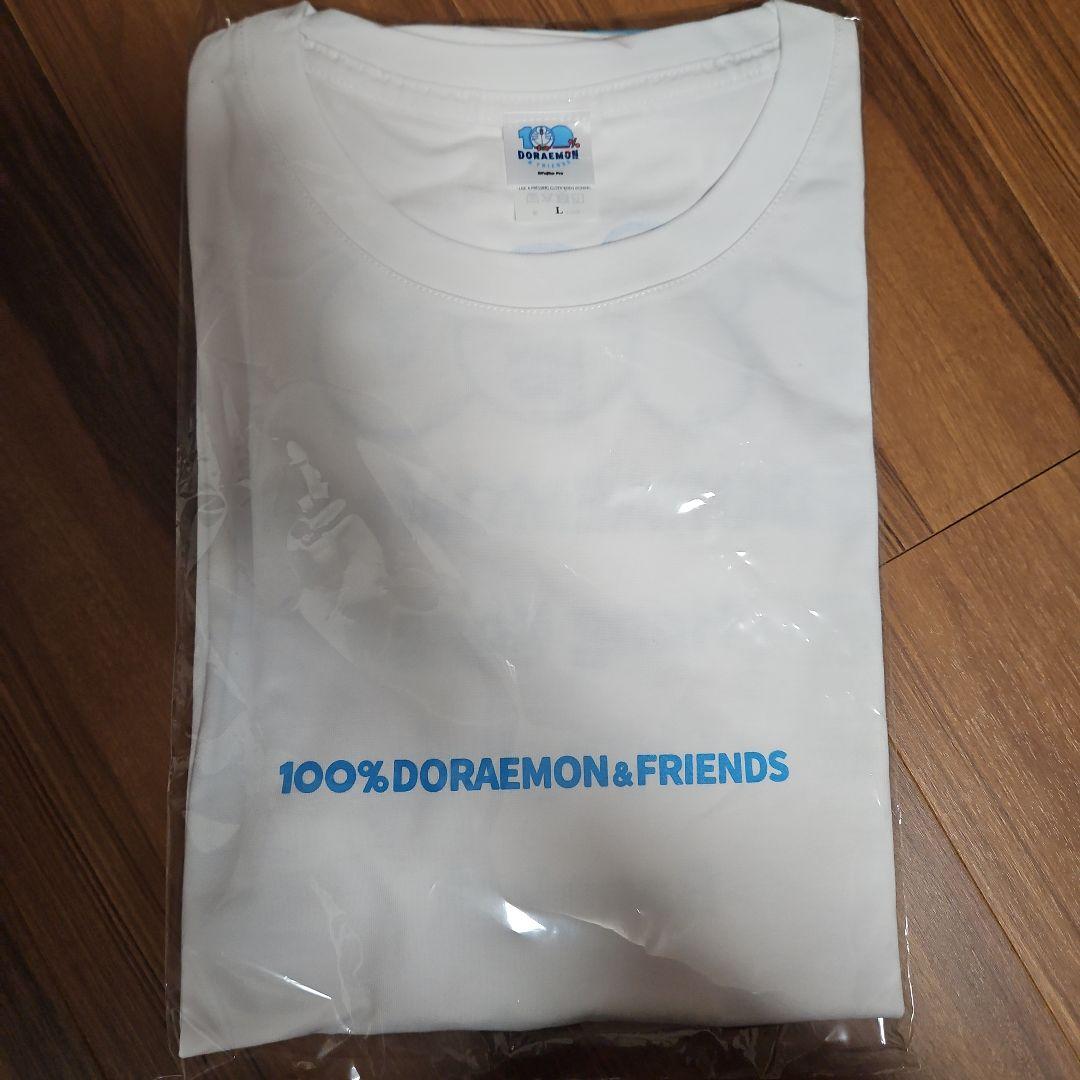 100％ドラえもん＆フレンズ展 Tシャツ 白 L