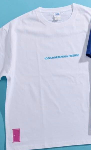 100％ドラえもん＆フレンズ展 Tシャツ 白 L