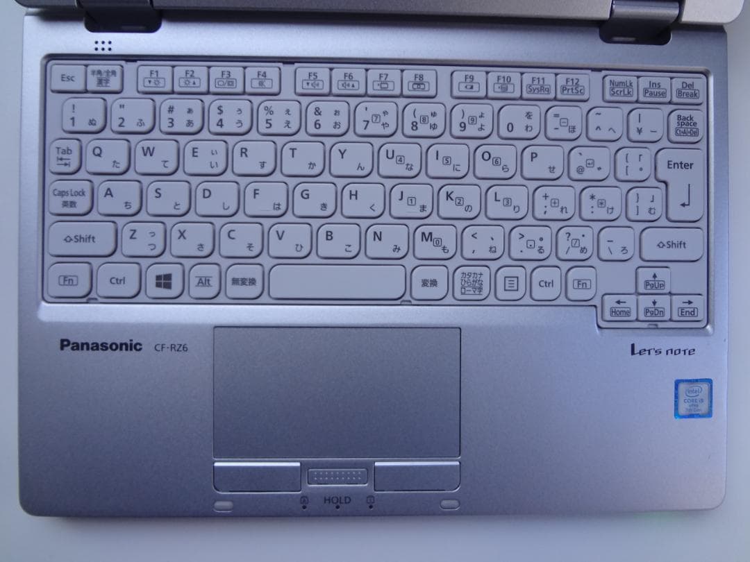 Windowsノート本体 Let's note CF-RZ6 i5-7Y57 SSD256 MEM8