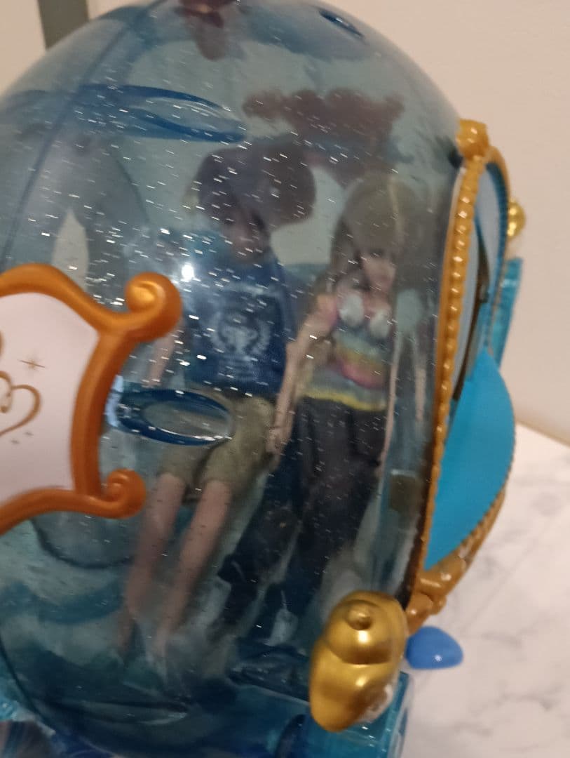 ボブちゃん　シンデレラ 馬車 ディズニープリンセス　リカちゃん　 置物