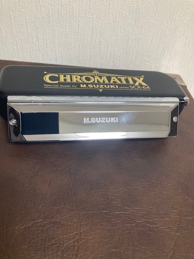 M. SUZUKI CHROMATIX SCX-64 ハーモニカ ケース付き