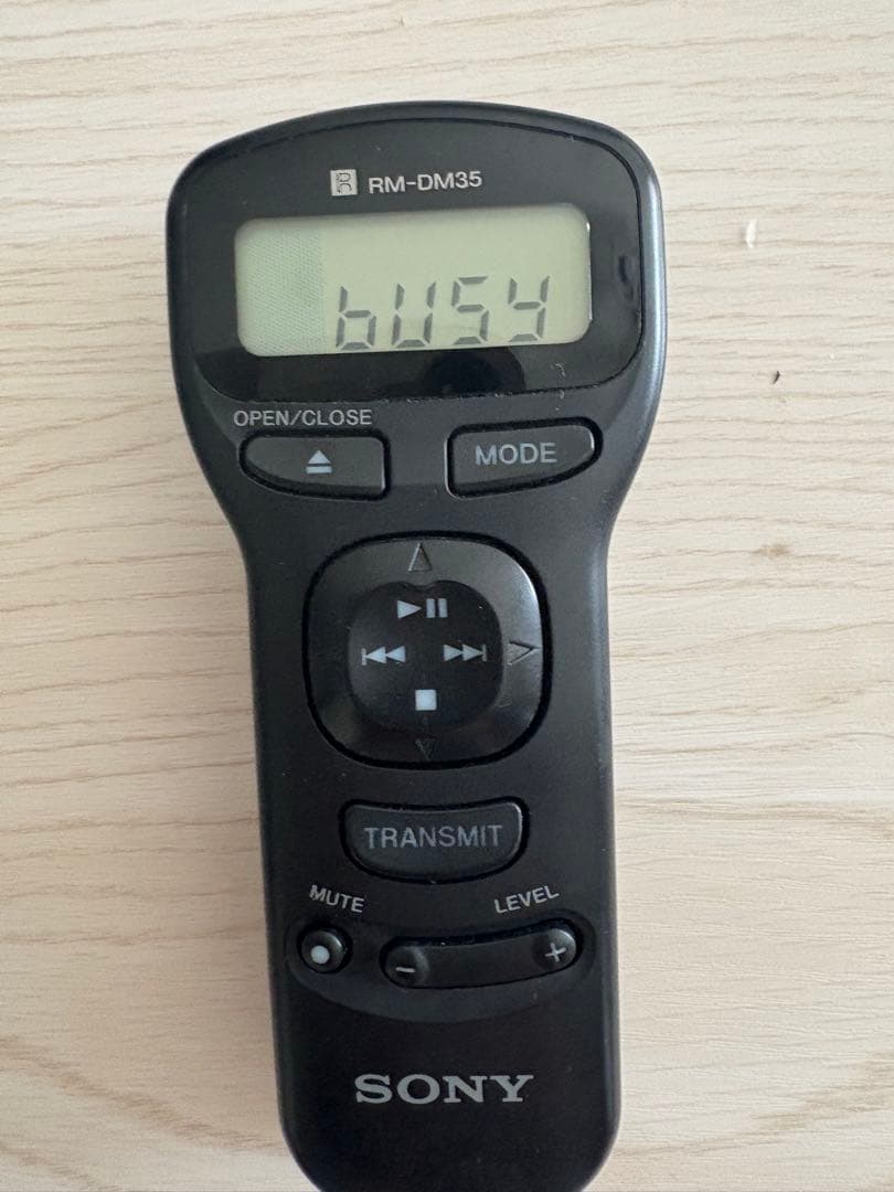 希少　SONY RM-DM35 カーディスクマン　リモコンCAR Discman