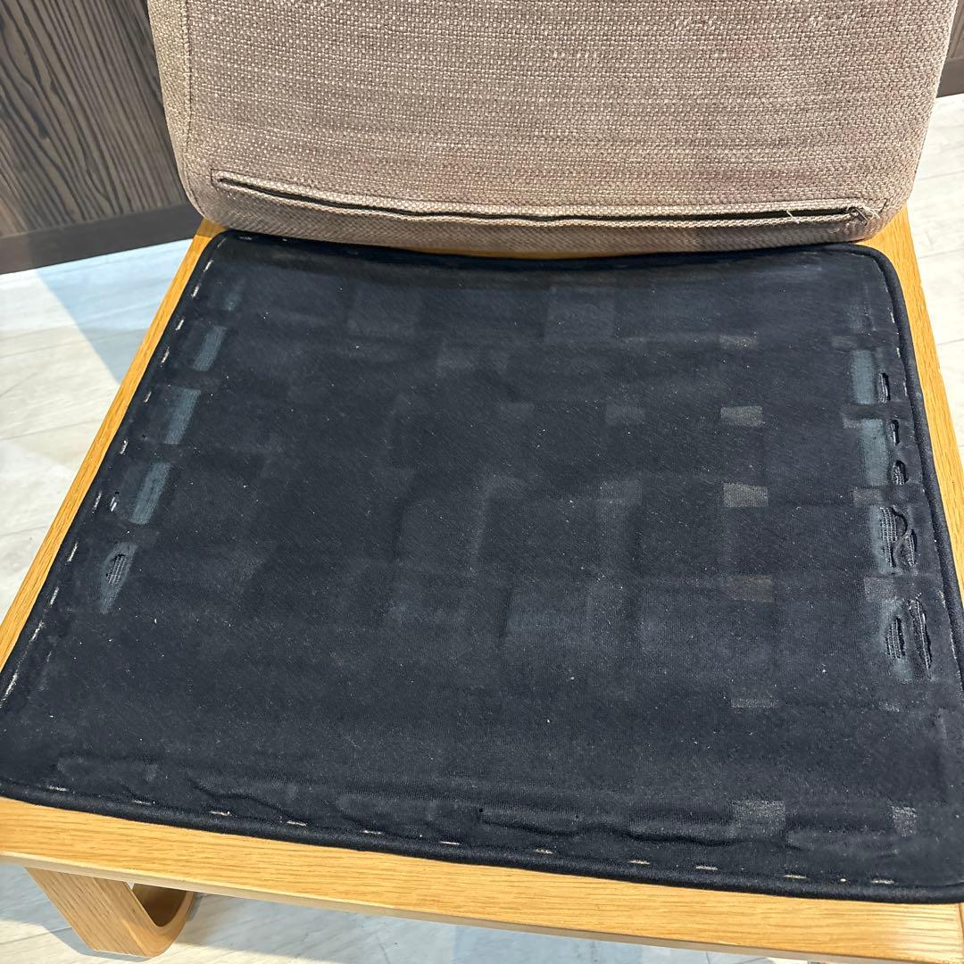 無印良品 MUJI オーク材 リビングでもダイニングでもつかえるソファチェア②