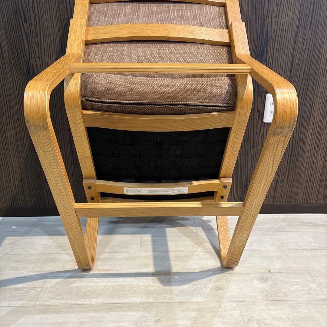 無印良品 MUJI オーク材 リビングでもダイニングでもつかえるソファチェア②