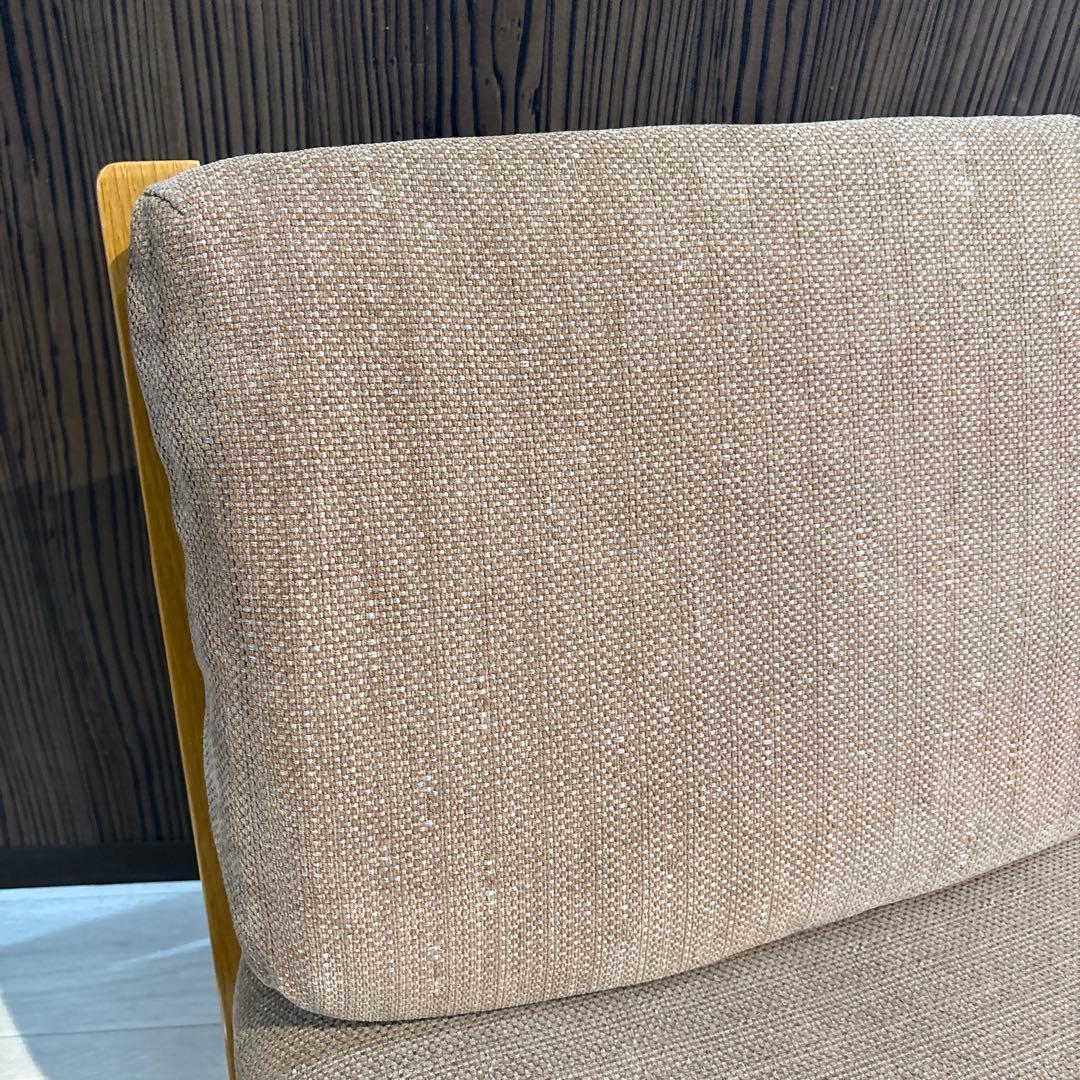 無印良品 MUJI オーク材 リビングでもダイニングでもつかえるソファチェア②