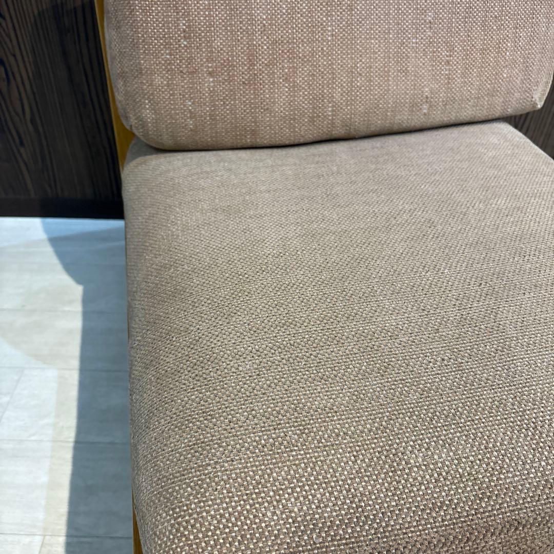 無印良品 MUJI オーク材 リビングでもダイニングでもつかえるソファチェア②