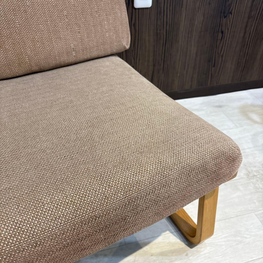 無印良品 MUJI オーク材 リビングでもダイニングでもつかえるソファチェア②