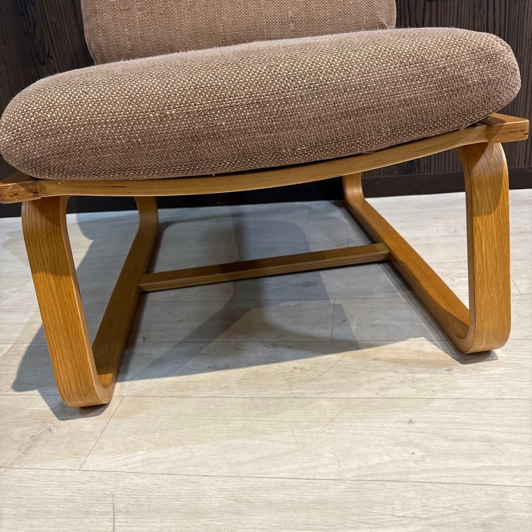 無印良品 MUJI オーク材 リビングでもダイニングでもつかえるソファチェア②