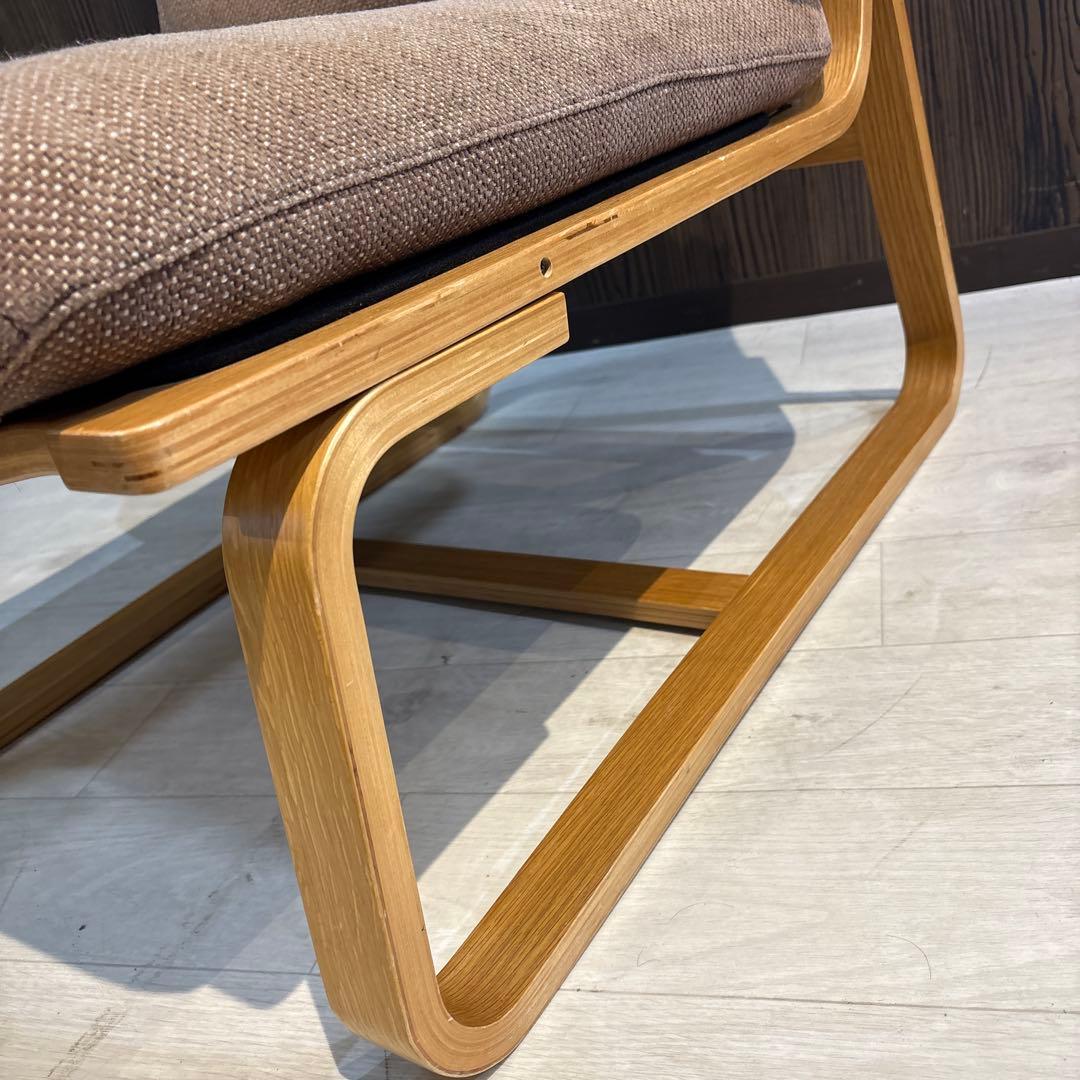 無印良品 MUJI オーク材 リビングでもダイニングでもつかえるソファチェア②