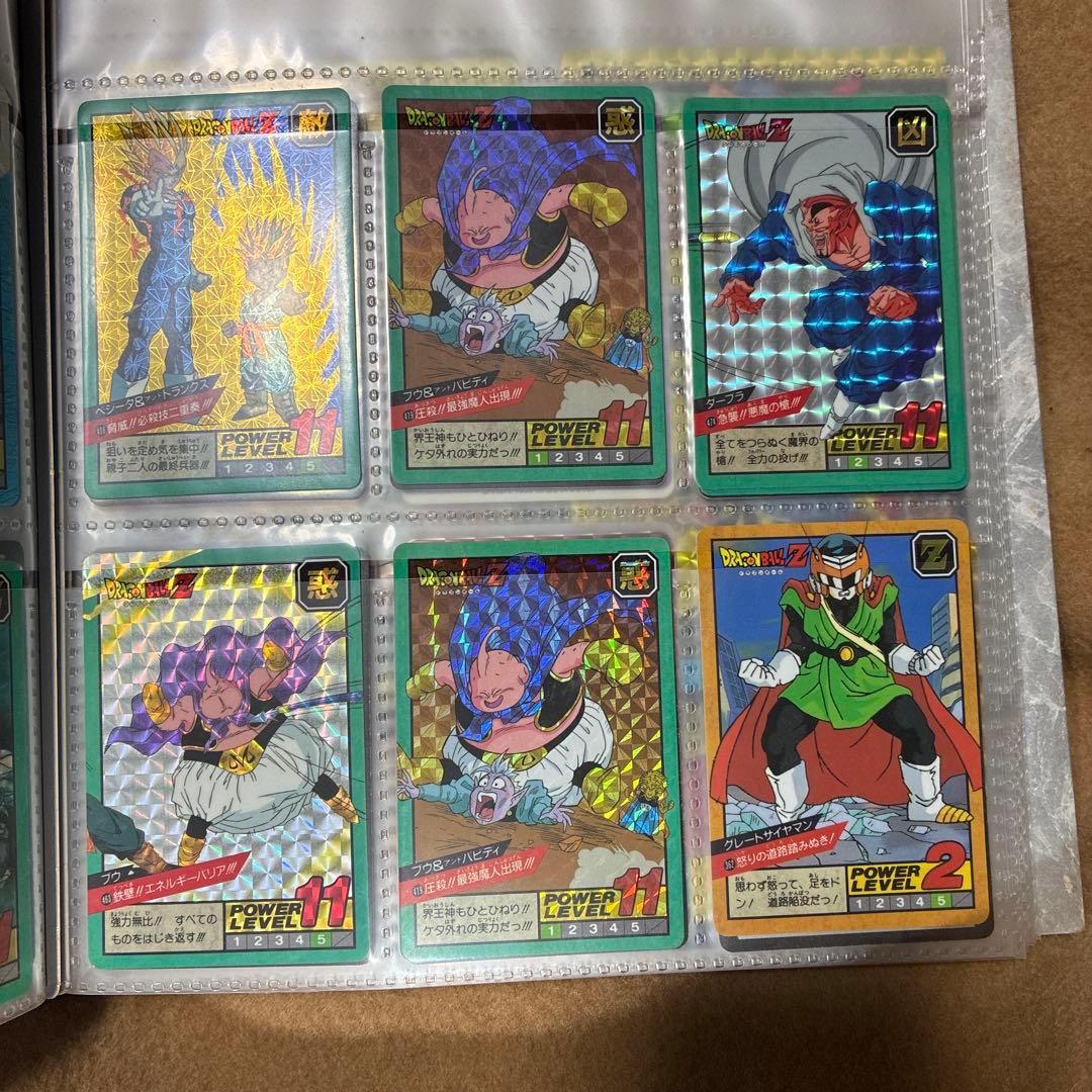 【完全未剥がし】ドラゴンボールZ カードダス他　当時ワンオーナー品　隠れプリズム