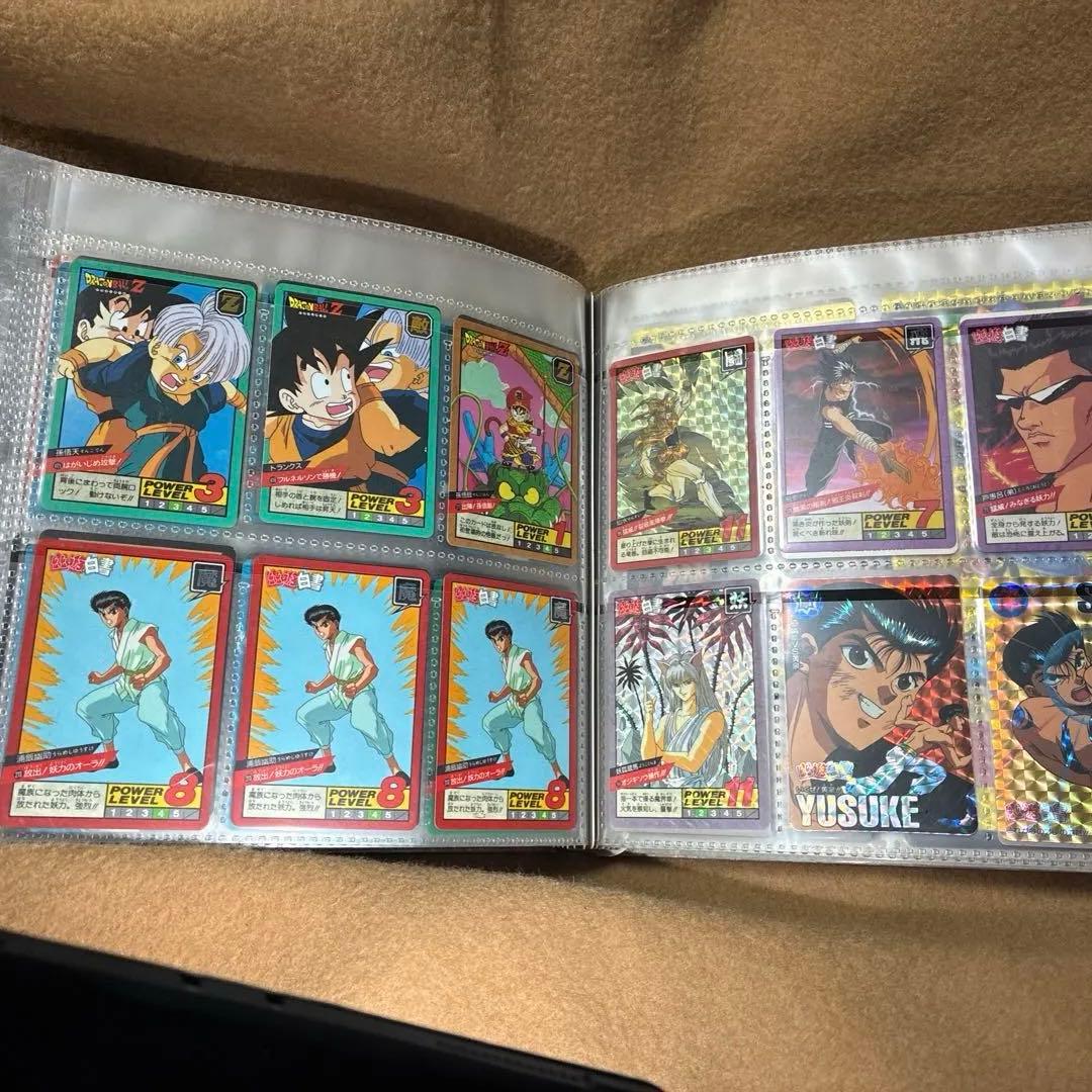 【完全未剥がし】ドラゴンボールZ カードダス他　当時ワンオーナー品　隠れプリズム