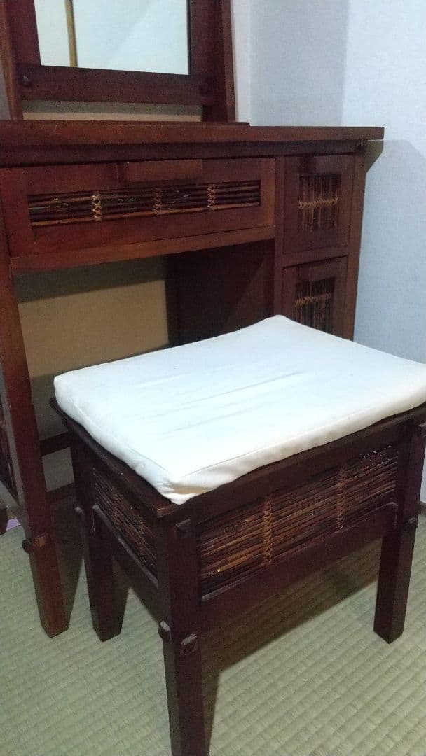 【kie設定中】直引取   アジアン ドレッサー/鏡台