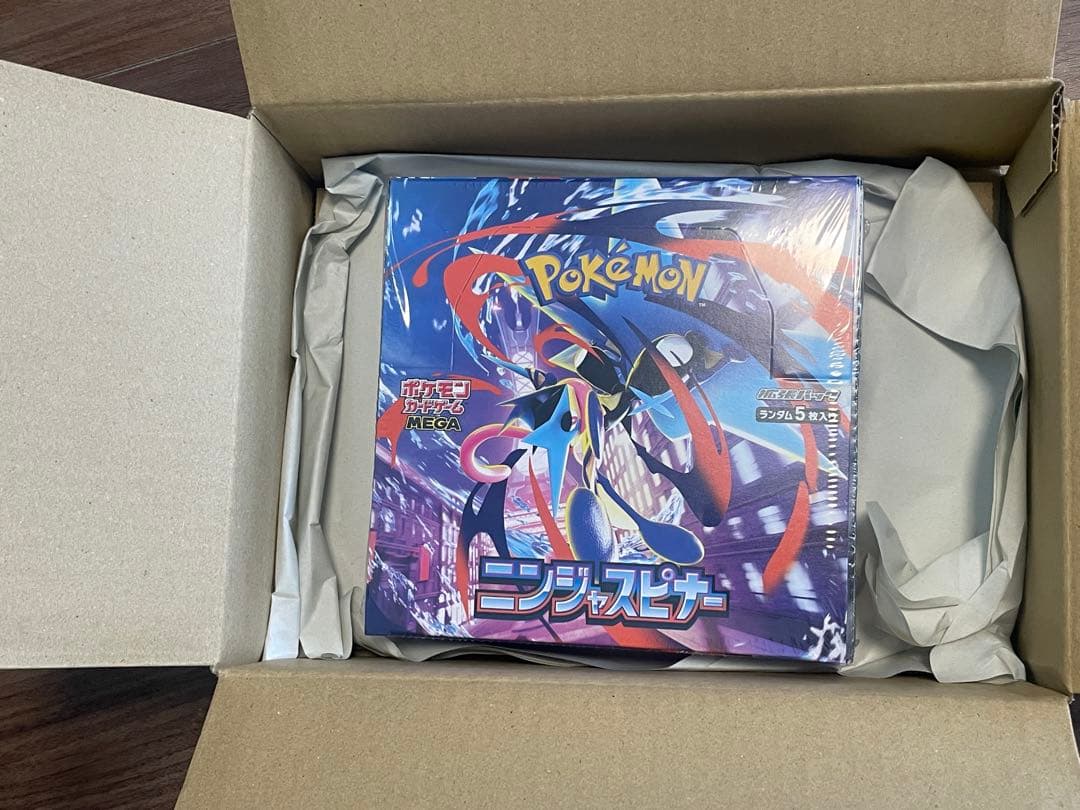 【シュリンク付】ポケモンカードゲーム　ニンジャスピナー1BOX 新品未使用