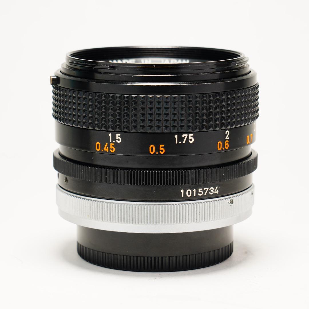 【極美品】動作◎ Canon FD 50mm F1.4 S.S.C 734