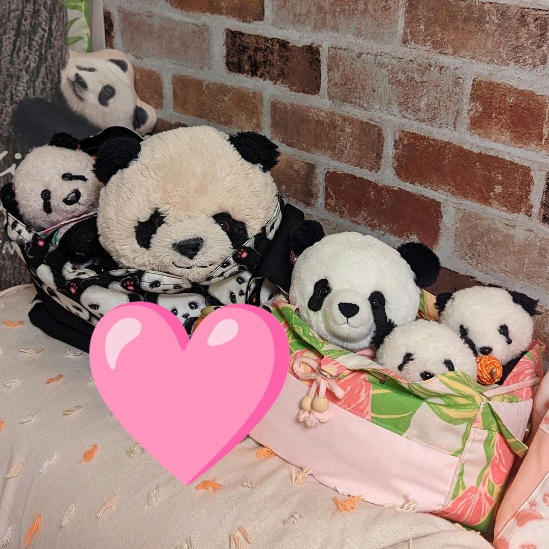 シャンシャン様♡ご確認用　✿にっこりシャンシャン♡リバーシブルツーピース✿