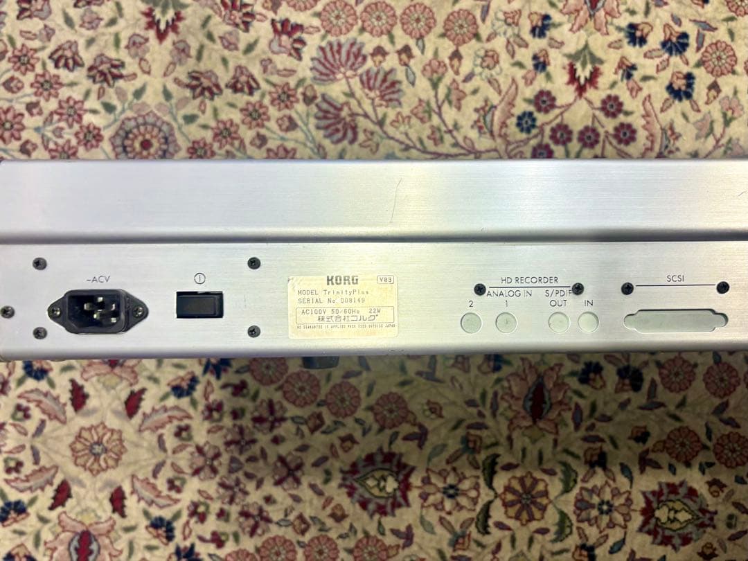 【名機】KORG Trinity Plus 61鍵 日本仕様 動作確認済