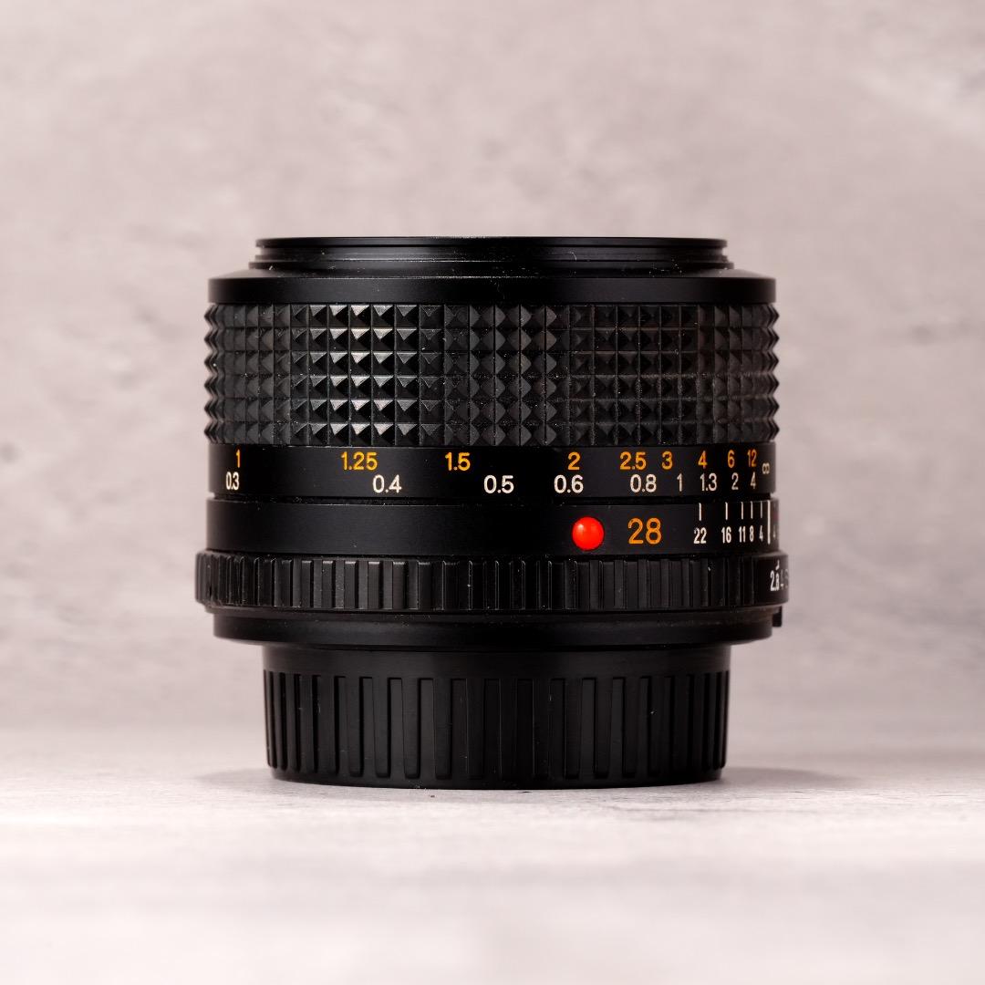 【極美品】動作◎ ミノルタ New MD 28mm F2.8 668