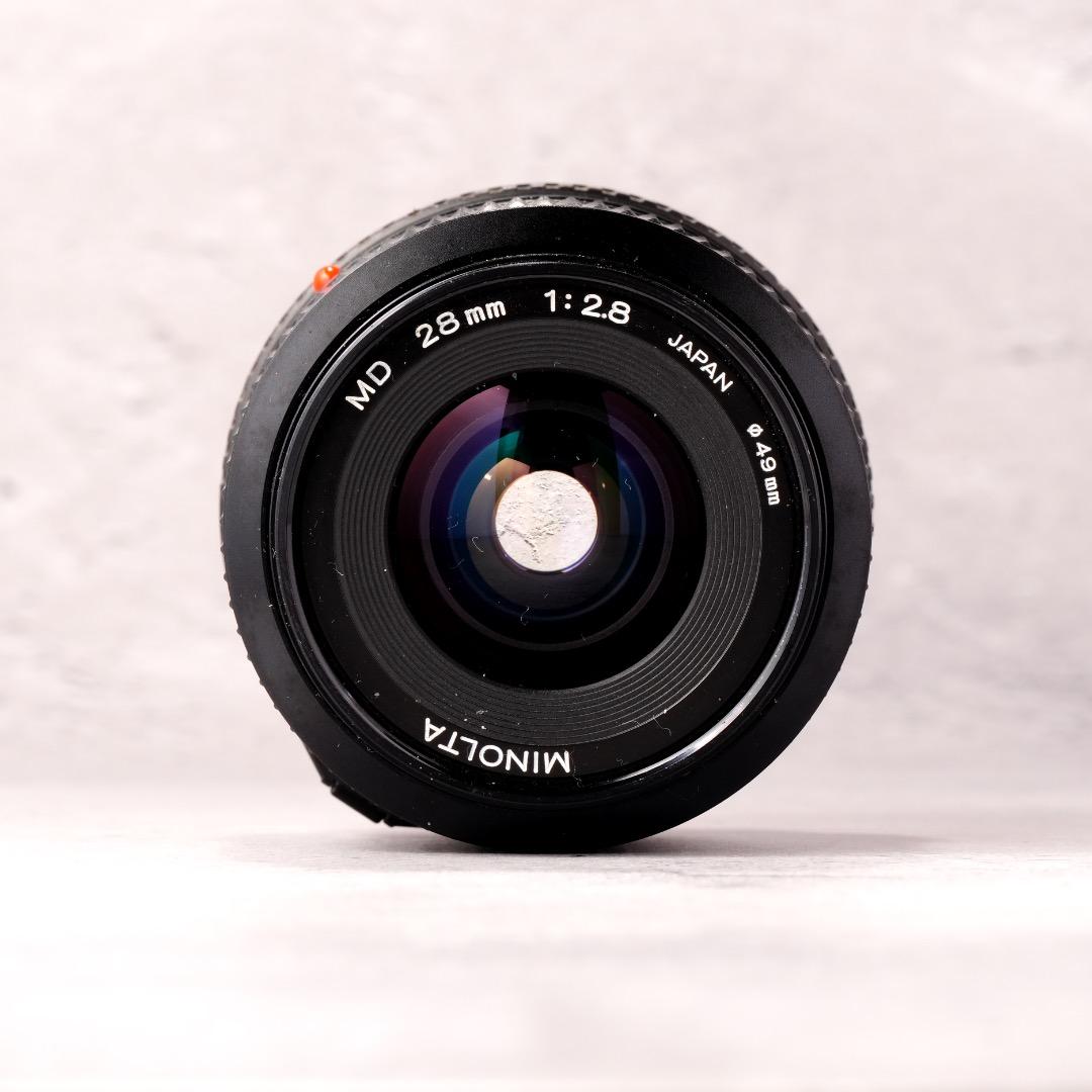 【極美品】動作◎ ミノルタ New MD 28mm F2.8 668