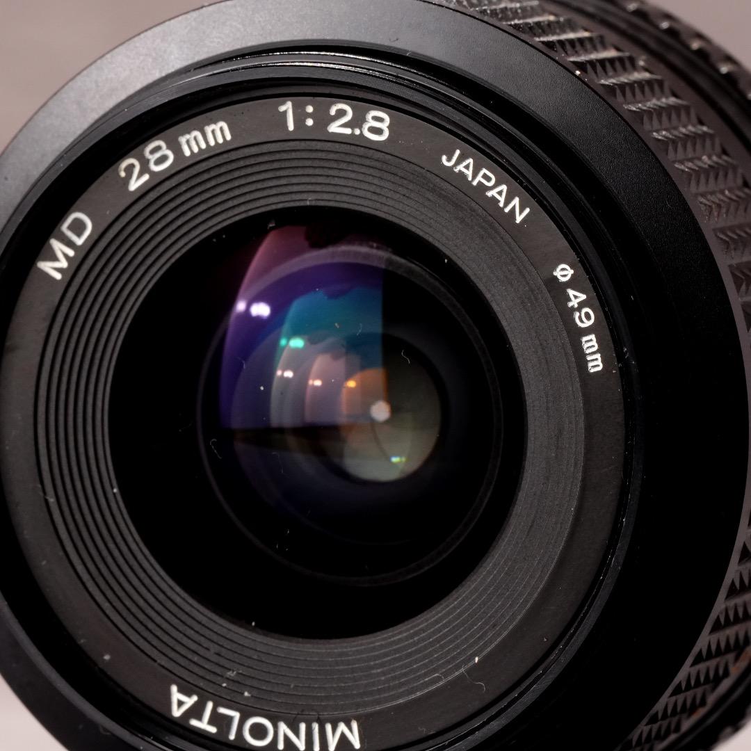 【極美品】動作◎ ミノルタ New MD 28mm F2.8 668