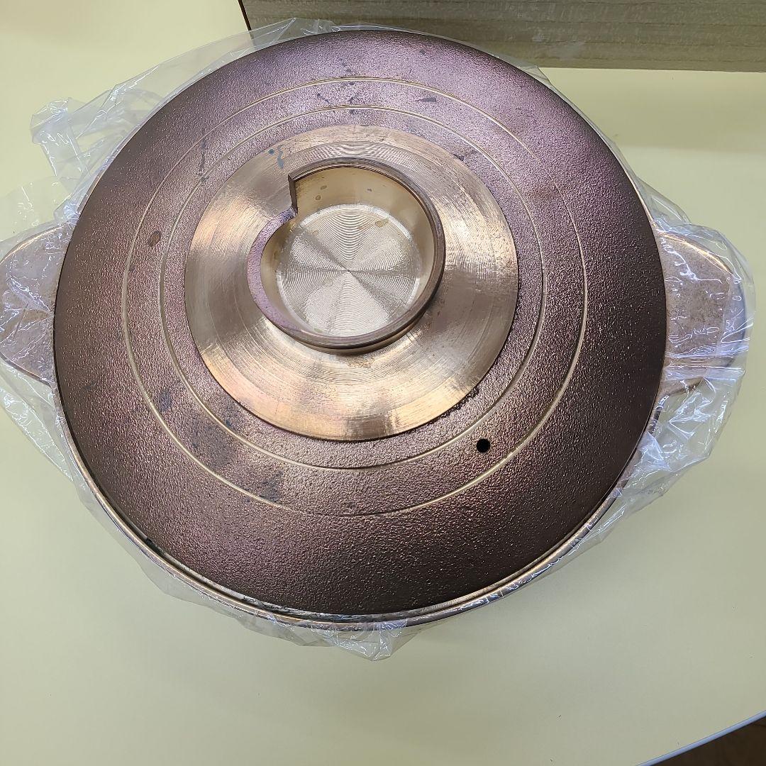銅製 両手鍋 直径約30cm