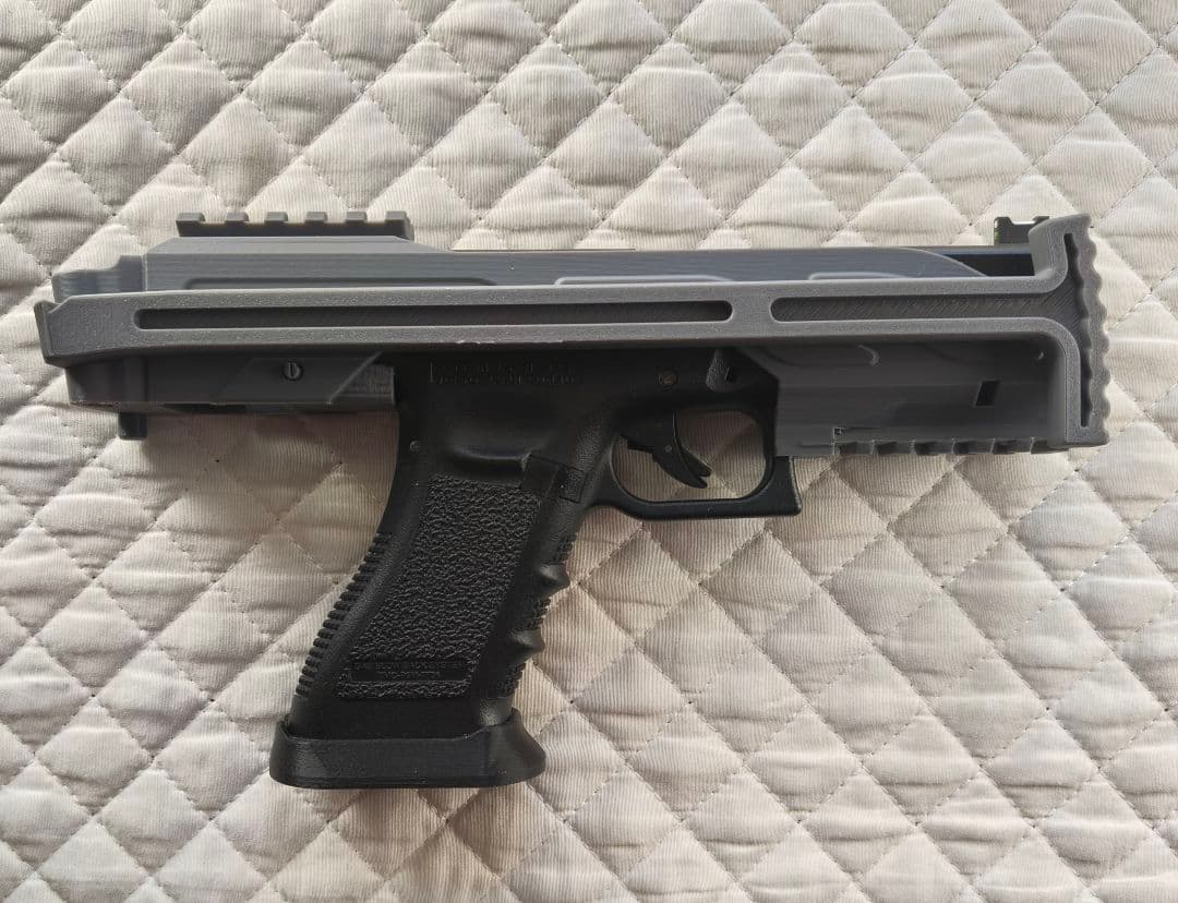 ミニマムカービンキット折畳みストック 東京マルイガスガンGlock17gen3用