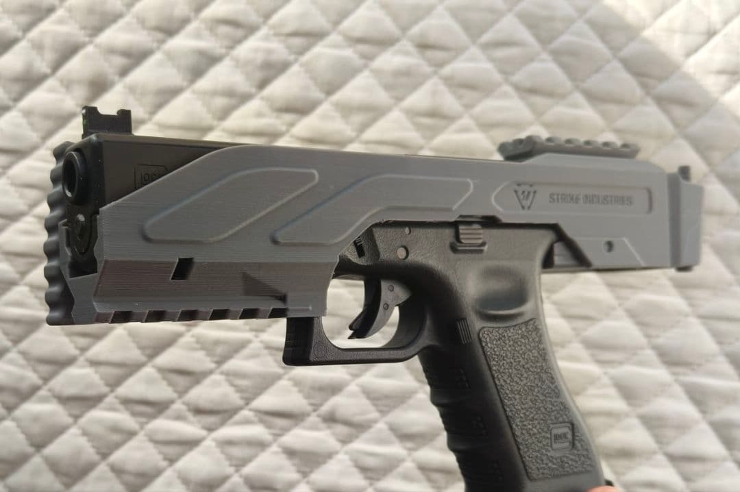 ミニマムカービンキット折畳みストック 東京マルイガスガンGlock17gen3用