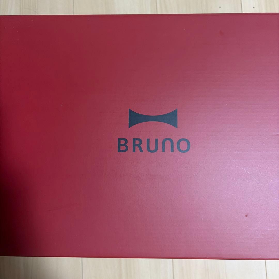BRUNO ホットプレート レッド たこ焼きプレート付きBOE021 赤