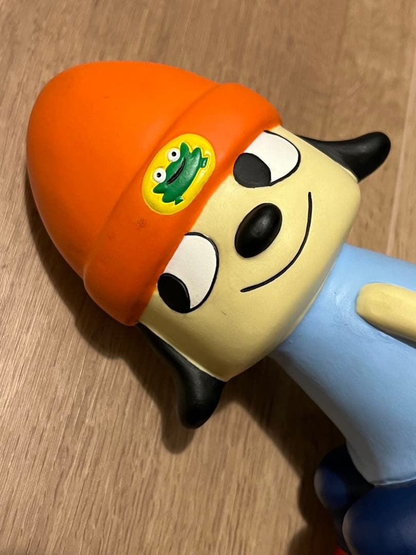 パラッパラッパー　ソフビ貯金箱　ロドニー