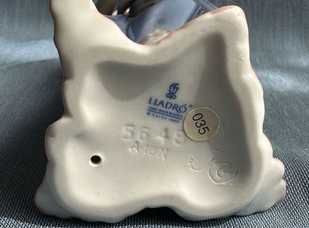 LLADRO リヤドロ／少女コートニィ　5648／フィギュリン