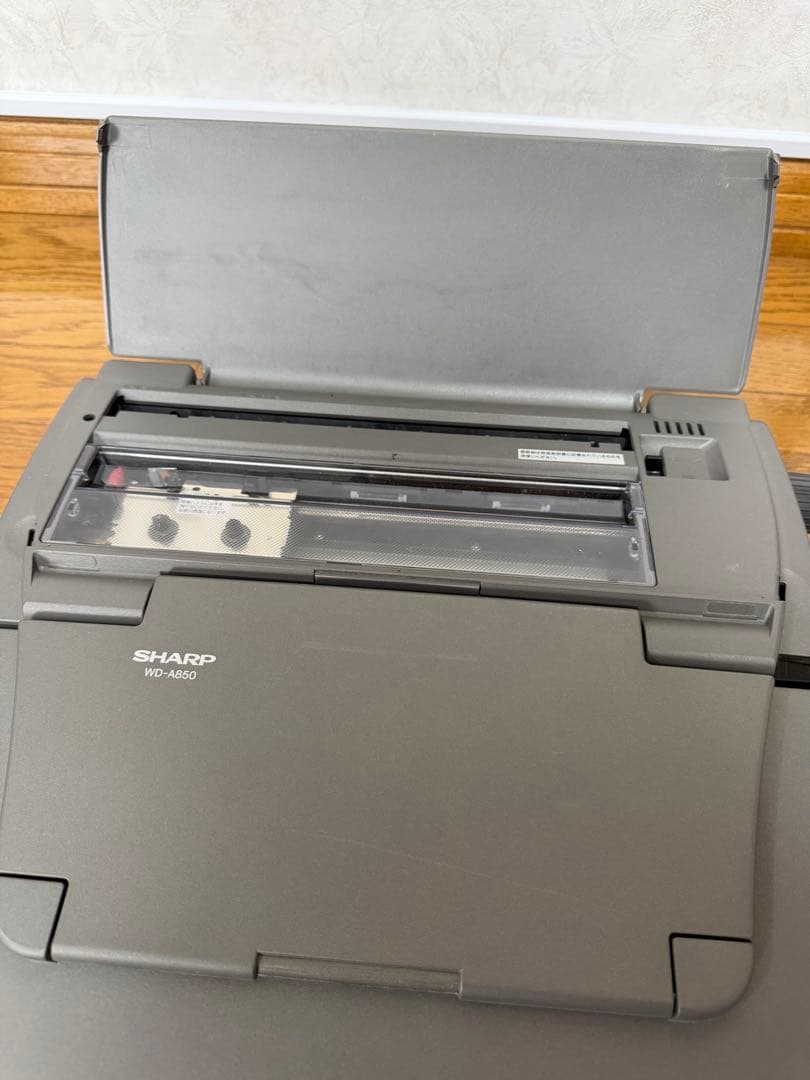 【動作確認済】SHARP 書院 WD-A850 ワープロ 本体 美品 電池付