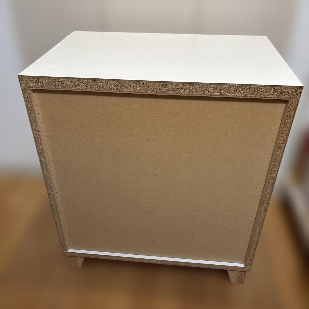 モモナチュラル LOVE CHEST 2列・3段 ダンス中古
