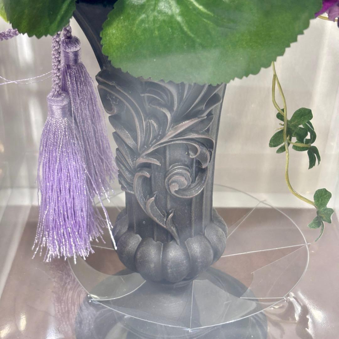 新品・未使用品！御供 仏花 ブリザードフラワー リリィ 1対 タッセル付き