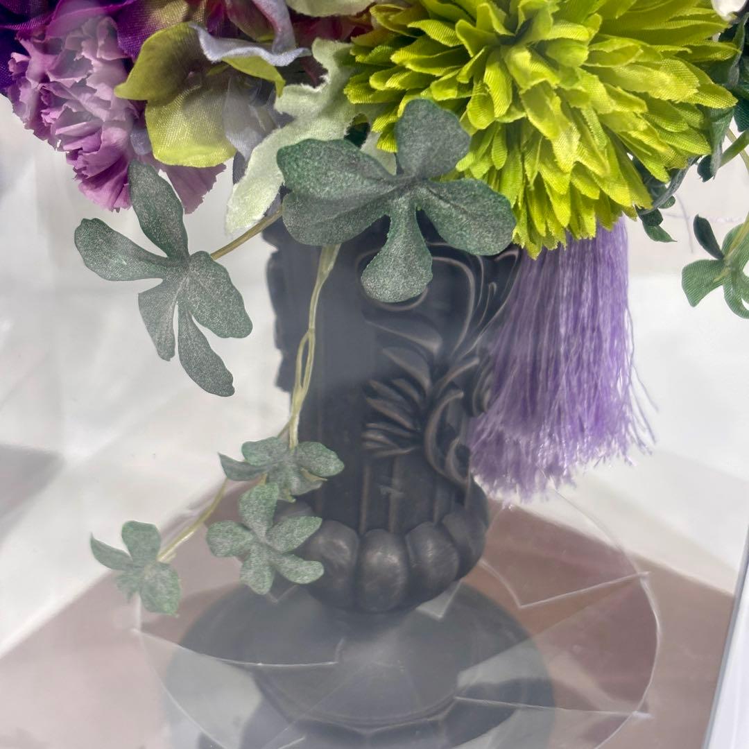 新品・未使用品！御供 仏花 ブリザードフラワー リリィ 1対 タッセル付き