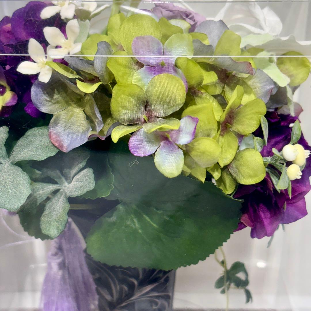 新品・未使用品！御供 仏花 ブリザードフラワー リリィ 1対 タッセル付き